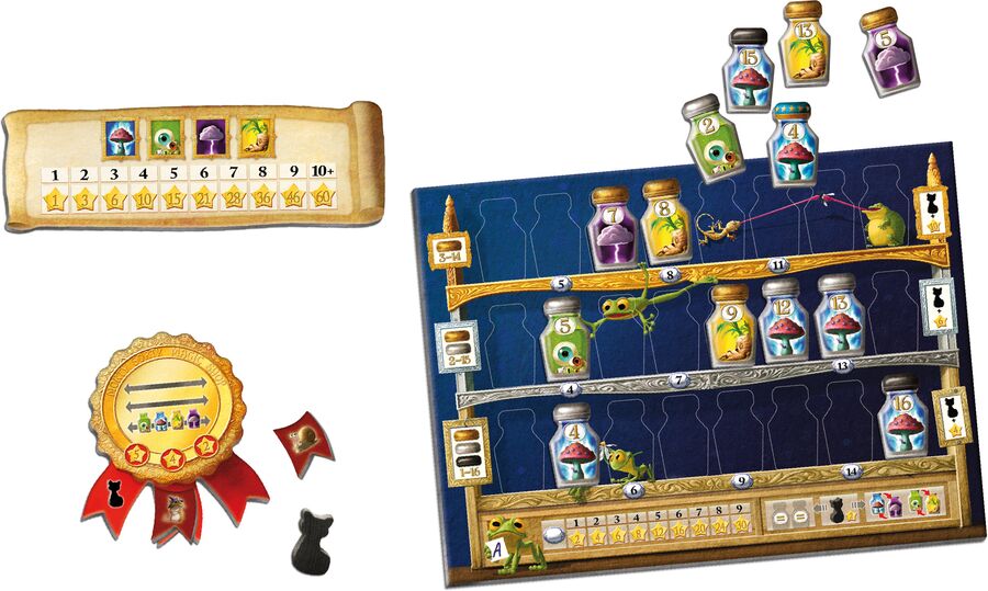 Contenu du produit - Morty Sorty Magic Shop