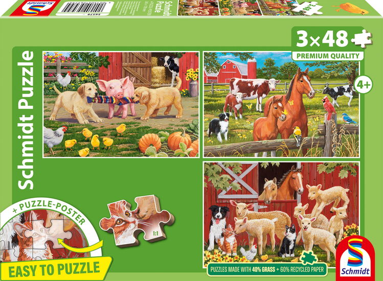 Packshot des Produkts - Tiere auf dem Bauernhof