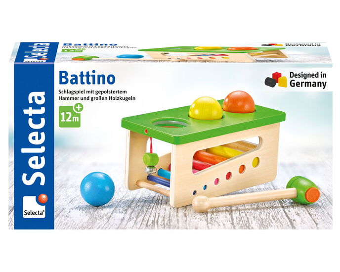 Packshot des Produkts - Battino, Klopfbank, 22 cm
