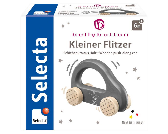 Packshot des Produkts - Kleiner Flitzer grau, 10 cm