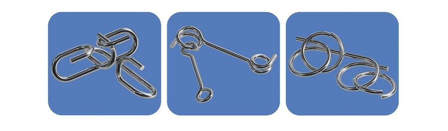 Contenu du produit - Casse-tête-métal