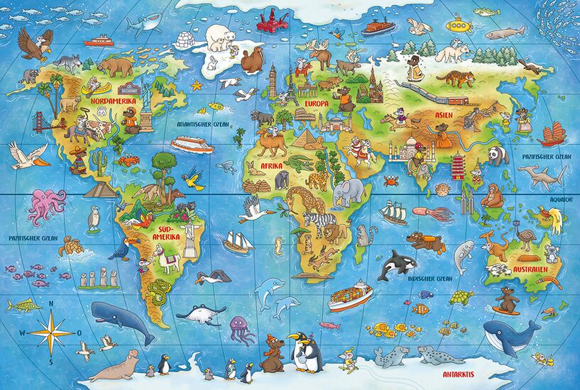 Inhalt des Produkts - Reise um die Welt