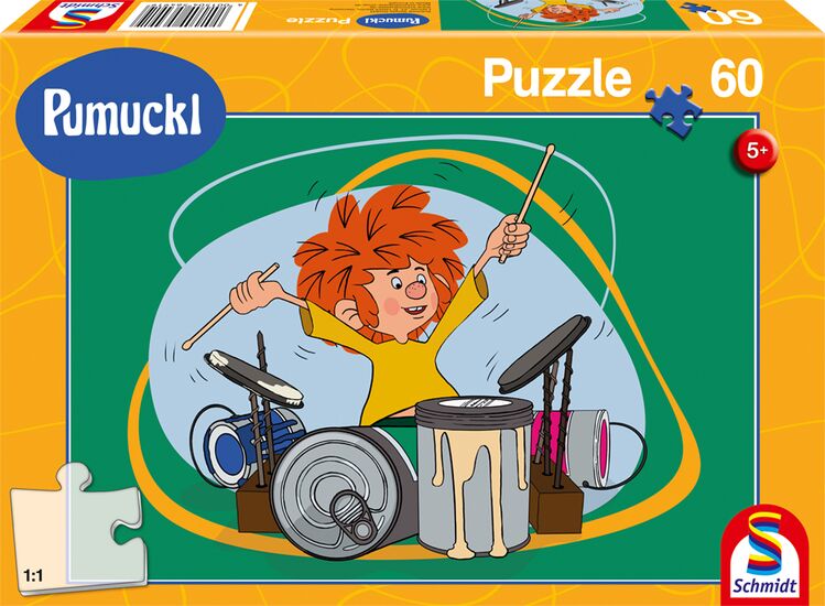 Packshot des Produkts - Pumuckl spielt Schlagzeug
