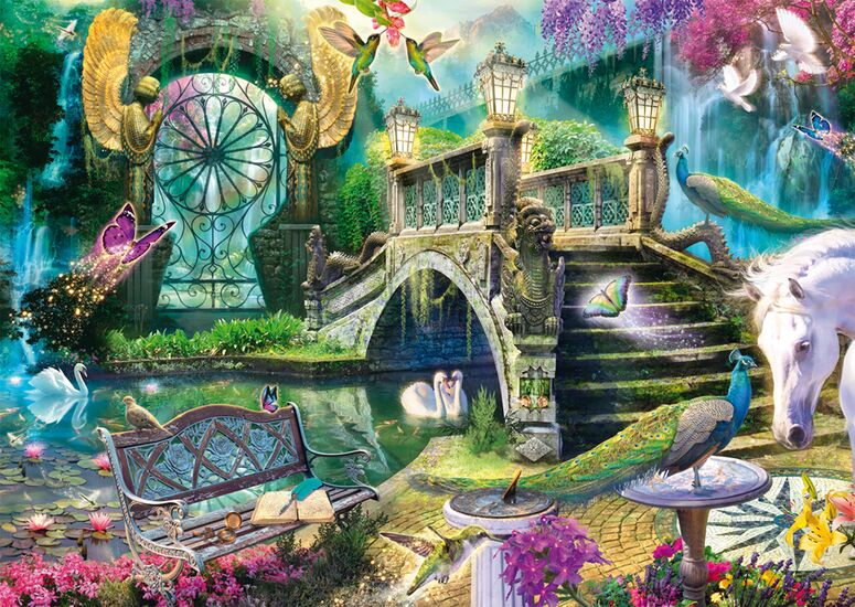 Motiv des Produkts - Der geheime Garten