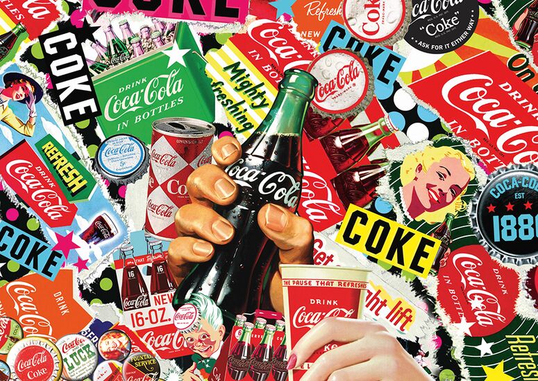 Motiv des Produkts - Coca Cola is it!