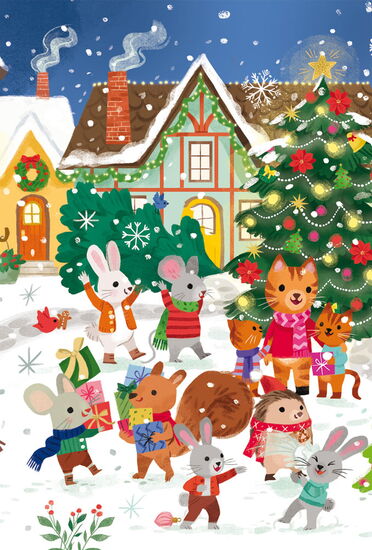 Contents of the product - Merry Christmas, 24 pcs