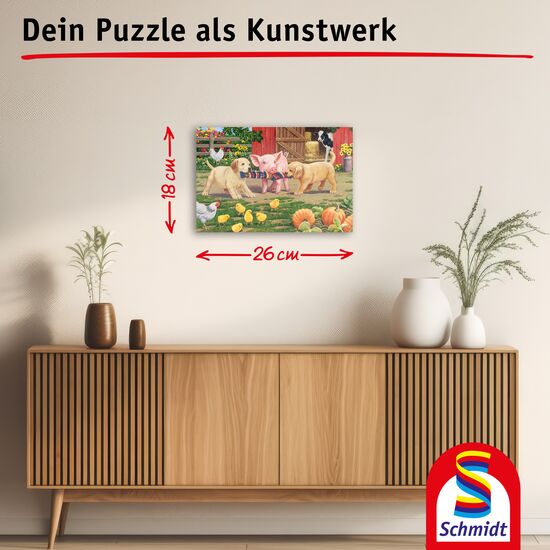 Another image of the product - Animals on the farm, 48 pcs