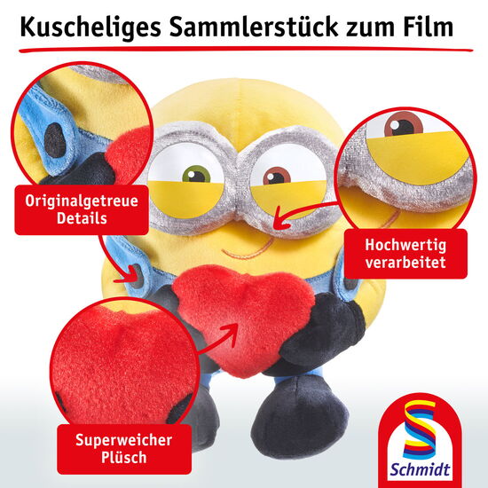 Ein weiteres Bild zum Produkt - Minions – Bob, mit Herz, 22 cm