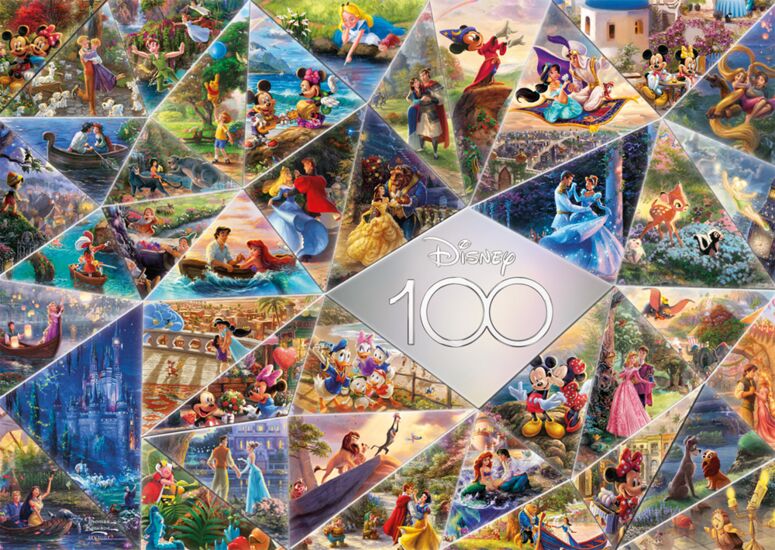Promo Puzzle 1000 pièces Disney 100 ans chez Intermarché