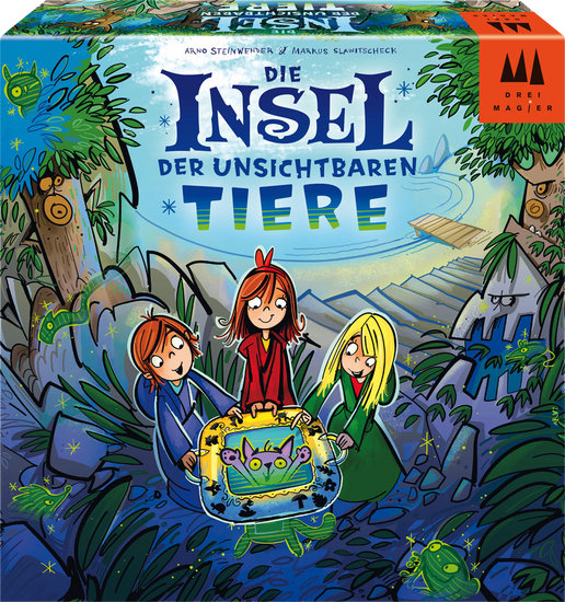 Packshot des Produkts - Die Insel der unsichtbaren Tiere