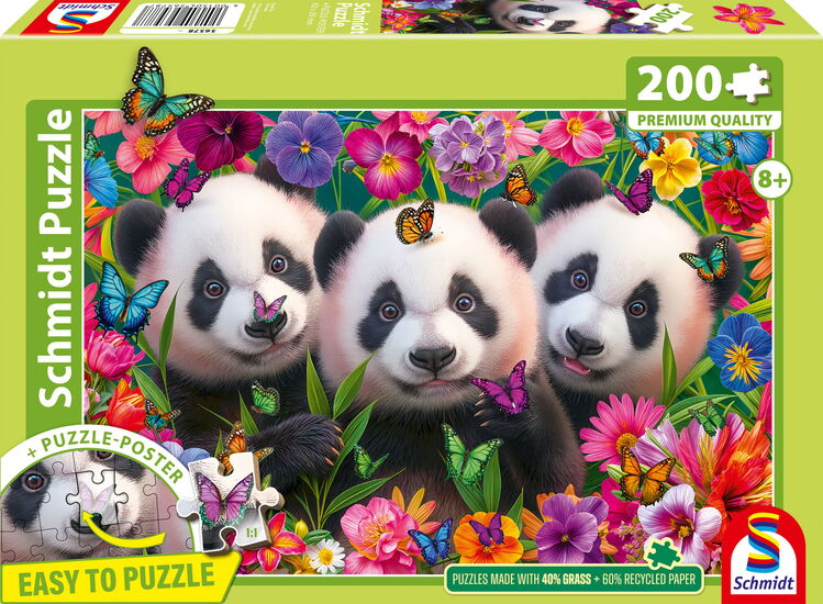 Packshot des Produkts - Panda Trio