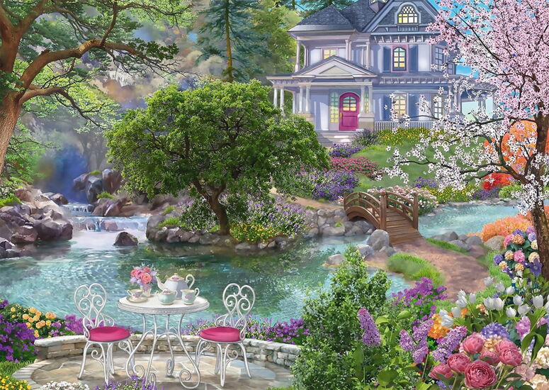 Product motif - Lakeside villa, 1000 pcs