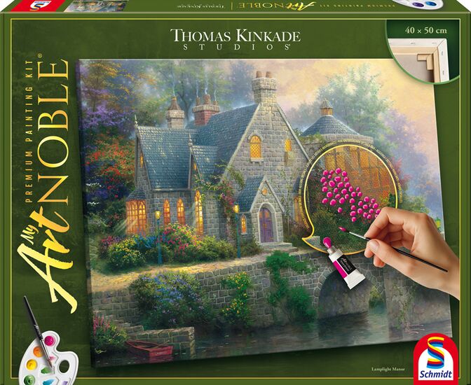 Packshot des Produkts - My ArtNOBLE - Thomas Kinkade - Lamplight Manor