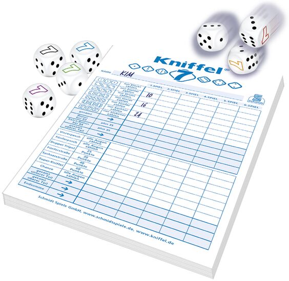 Inhalt des Produkts - Kniffel®7