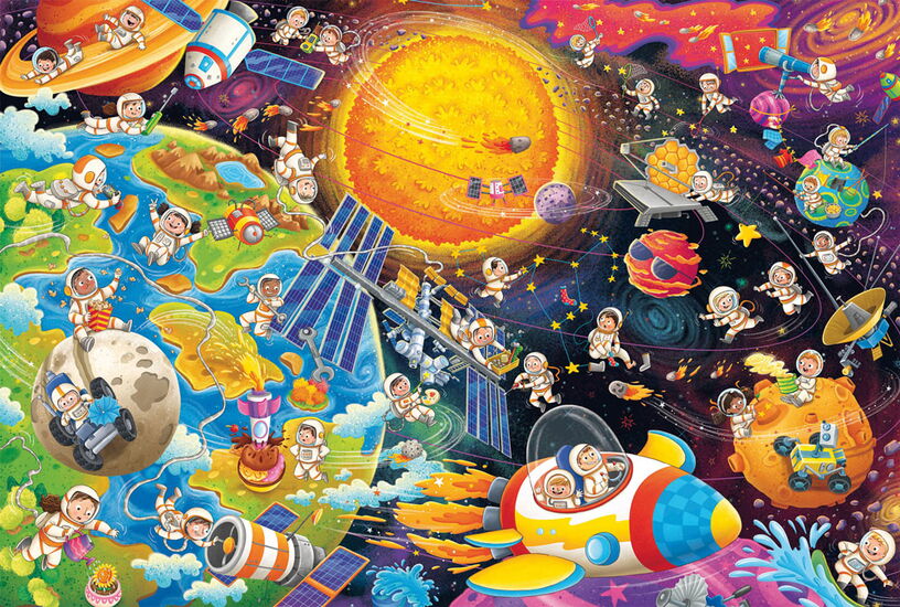 Product motif - Space antics, 100 pcs