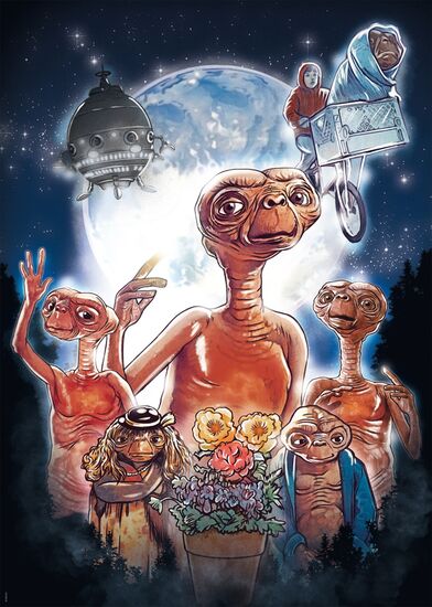 Motiv des Produkts - E.T. – Abenteuer eines Außerirdischen