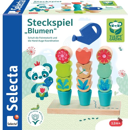 Packshot des Produkts - Steckspiel Blumen