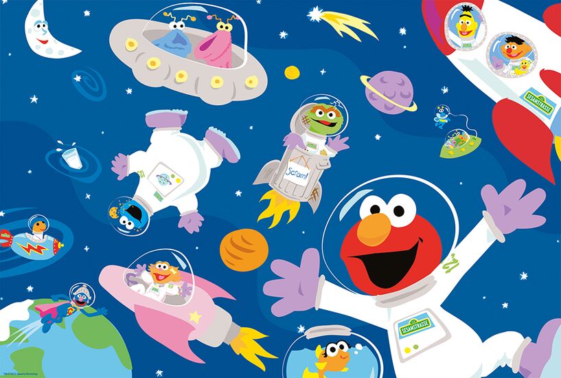 Motiv des Produkts - Im Weltall