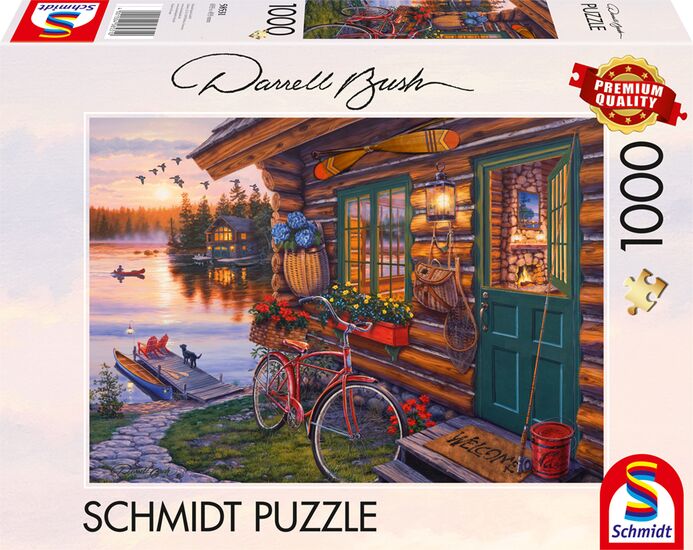 Packshot des Produkts - Seehütte mit Fahrrad