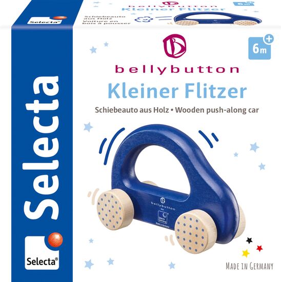 Packshot des Produkts - Kleiner Flitzer blau, 10 cm