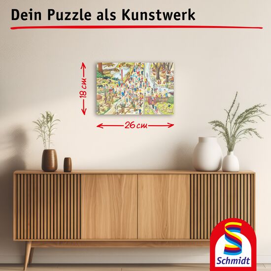 Another image of the product - Fun at the zoo, 48 pcs