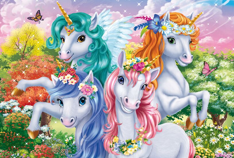 Motiv des Produkts - Einhorn-Schnappschuss