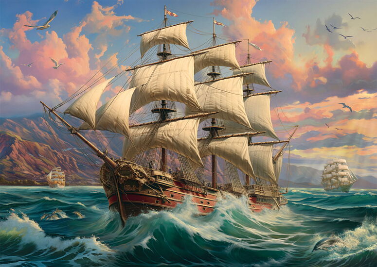 Product motif - On the winds of freedom, 1000 pcs