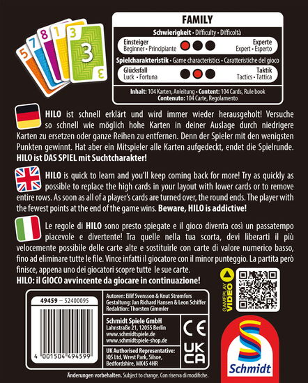 Ein weiteres Bild zum Produkt - HiLo® - Metallbox