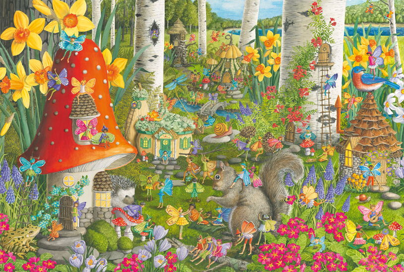 Product motif - Little world of fairies, 60 pcs