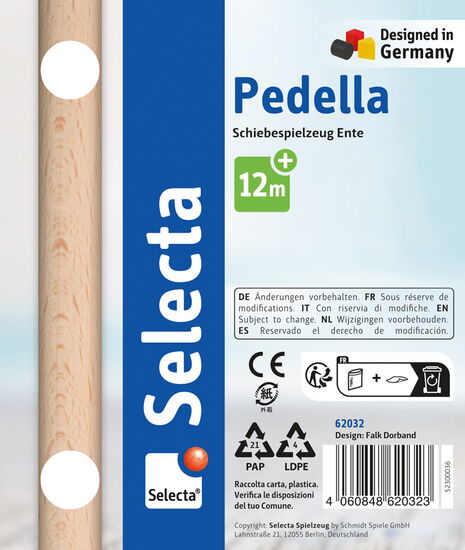 Packshot des Produkts - Pedella, Schiebefigur, 14 cm