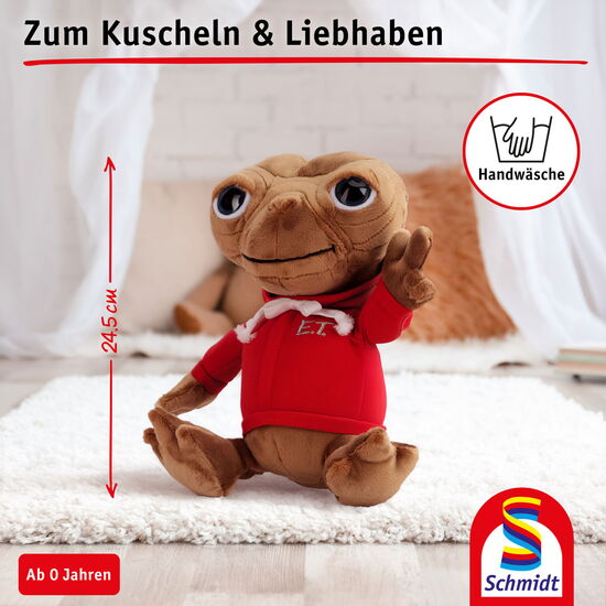 Ein weiteres Bild zum Produkt - E.T. – Der Außerirdische, mit Hoodie, 24,5 cm
