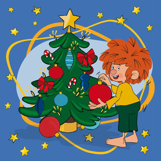 Ein weiteres Bild zum Produkt - Weihnachtskugeln mit Kinderpuzzles, 36, 64 und 100 Teile, sortiert, 6x4 Stück im Display