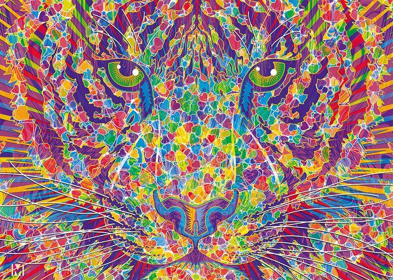 Motif du produit - Wild at heart – Tigre, 2000 pcs