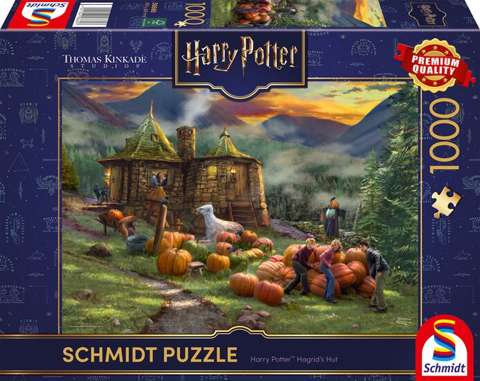 Product packshot - Harry Potter Hagrid’s Hut, 1000 pcs