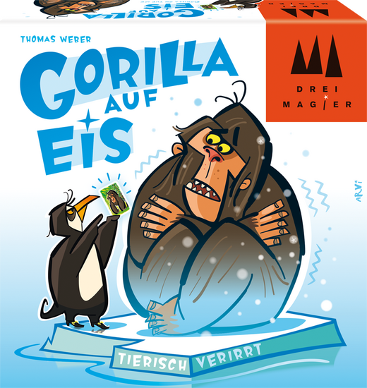 Packshot des Produkts - Gorilla auf Eis