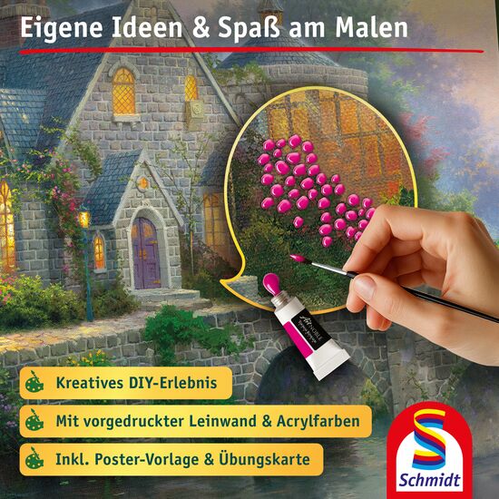 Ein weiteres Bild zum Produkt - My ArtNOBLE - Thomas Kinkade - Lamplight Manor