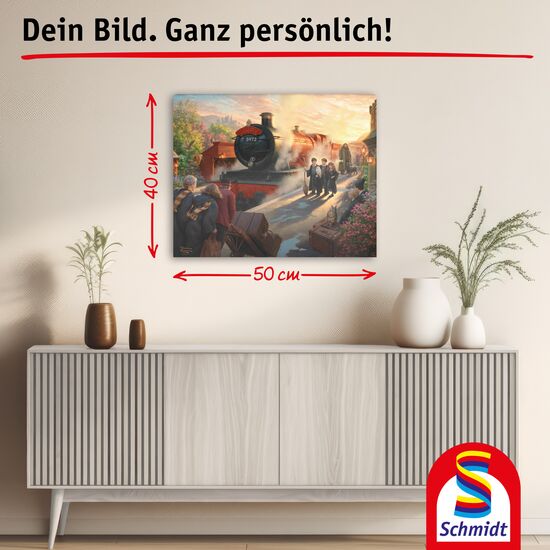 Ein weiteres Bild zum Produkt - My ArtNOBLE - Thomas Kinkade - Wizarding World, Harry Potter™ Hogwarts Express™