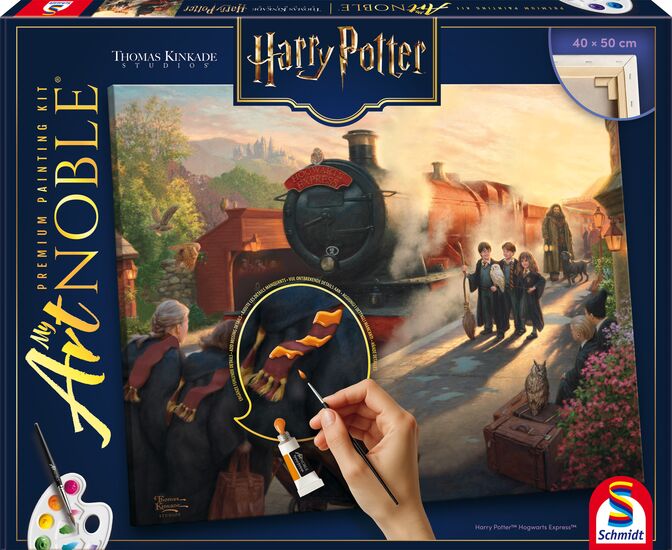 Packshot des Produkts - My ArtNOBLE - Thomas Kinkade - Wizarding World, Harry Potter™ Hogwarts Express™