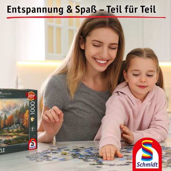 Another image of the product - Evening at Autumn Lake, 1000 pcs