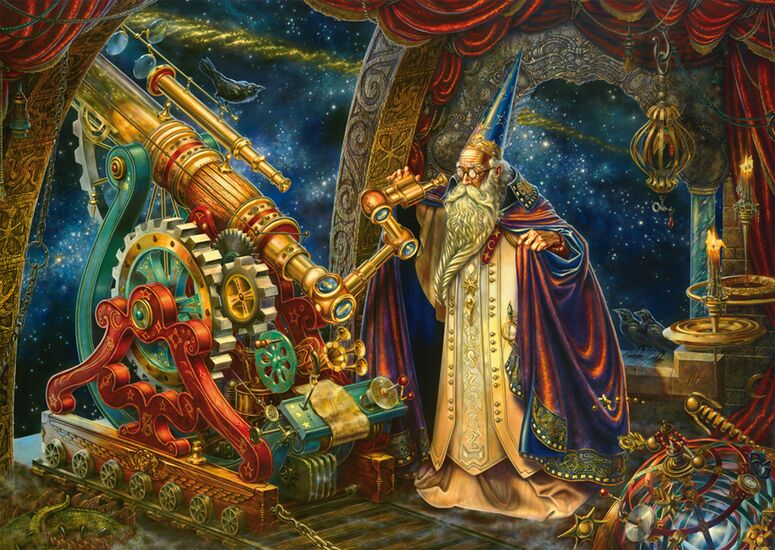 Motif du produit - L'astronome, 1000 pcs