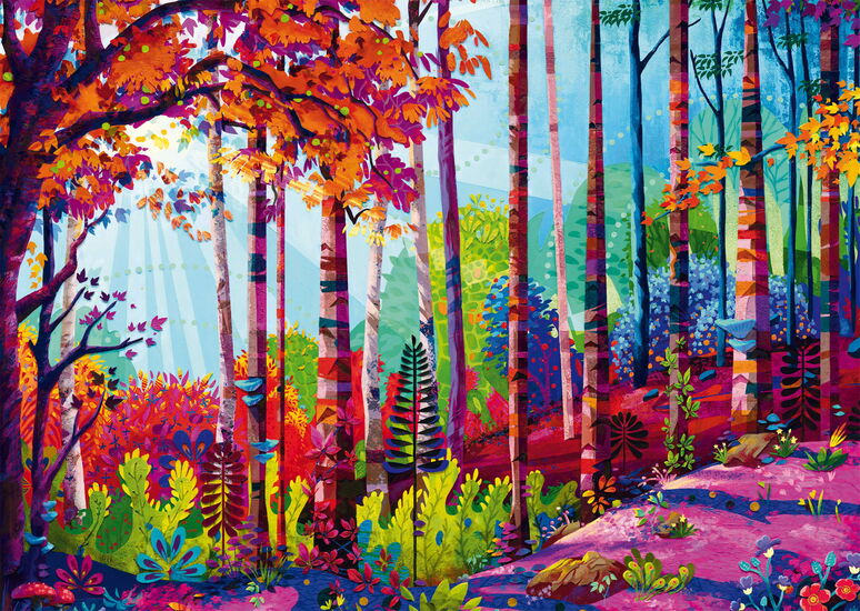 Motif du produit - Au cœ ur de la forêt, 1000 pcs