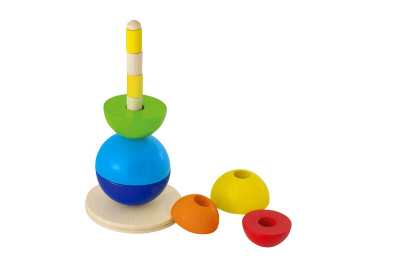 Ein weiteres Bild zum Produkt - Stapelturm Kugel, 16 cm