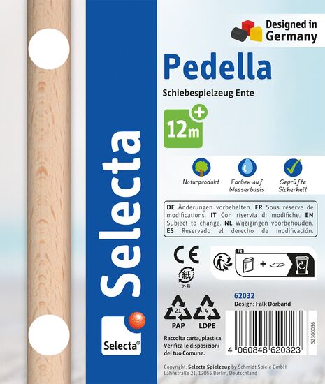 Product packshot - Pedella, push-along toy
