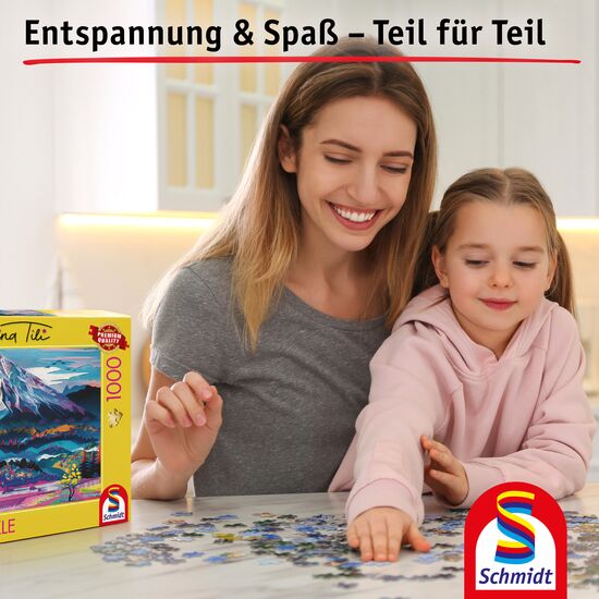 Another image of the product - The calm of the mountain, 1000 pcs