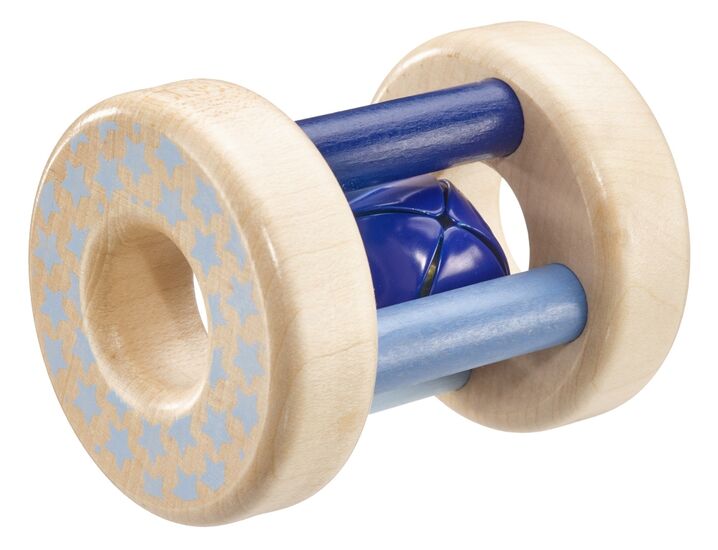 Contenu du produit - Hochet étoilé bleu