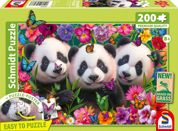 Packshot des Produkts - Panda Trio