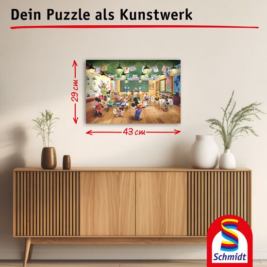 Another image of the product - Mickey and Minnie Schoolhouse, 200 pcs