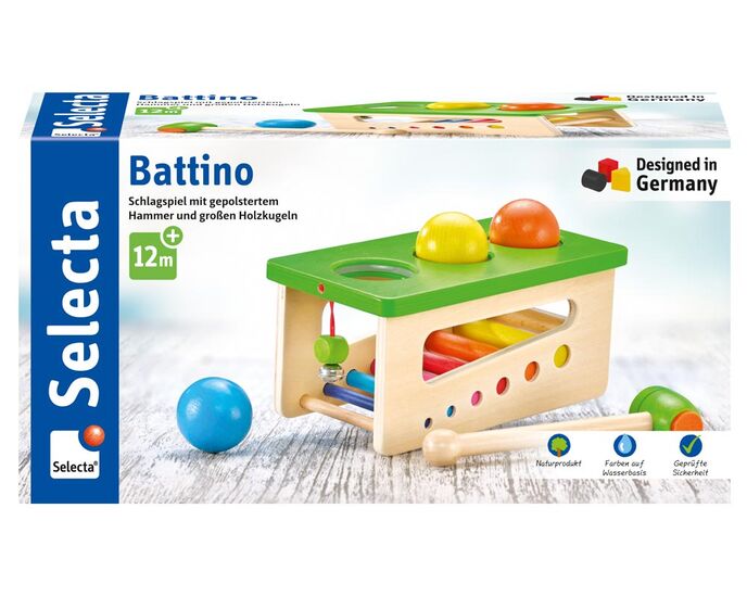 Packshot des Produkts - Battino, Klopfbank, 22 cm