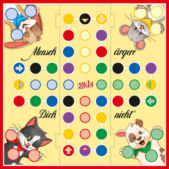 Inhalt des Produkts - Mensch Ärgere Dich nicht® Kids