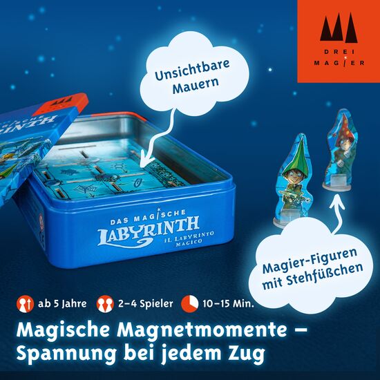Another image of the product - The Magic Labyrinth - tin box